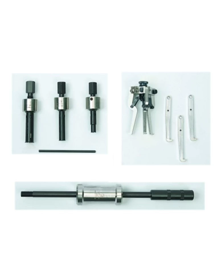 Set completo de extractores 728 con maletín Piher