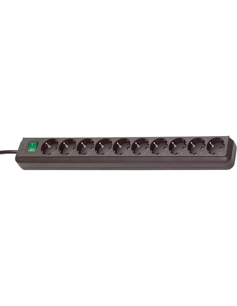 Enchufe múltiple con interruptor 10 bases schuko
