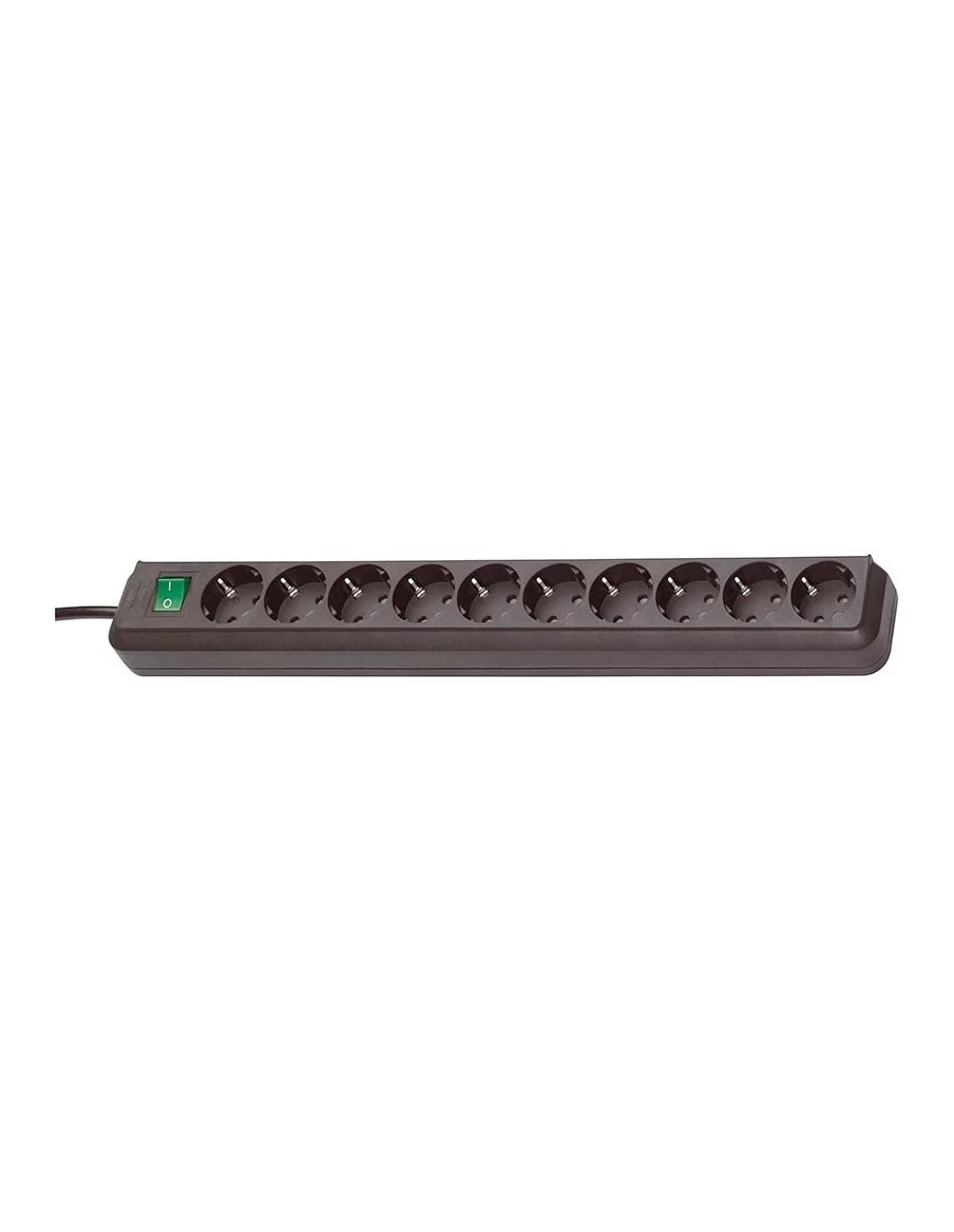 Enchufe múltiple con interruptor 10 bases schuko