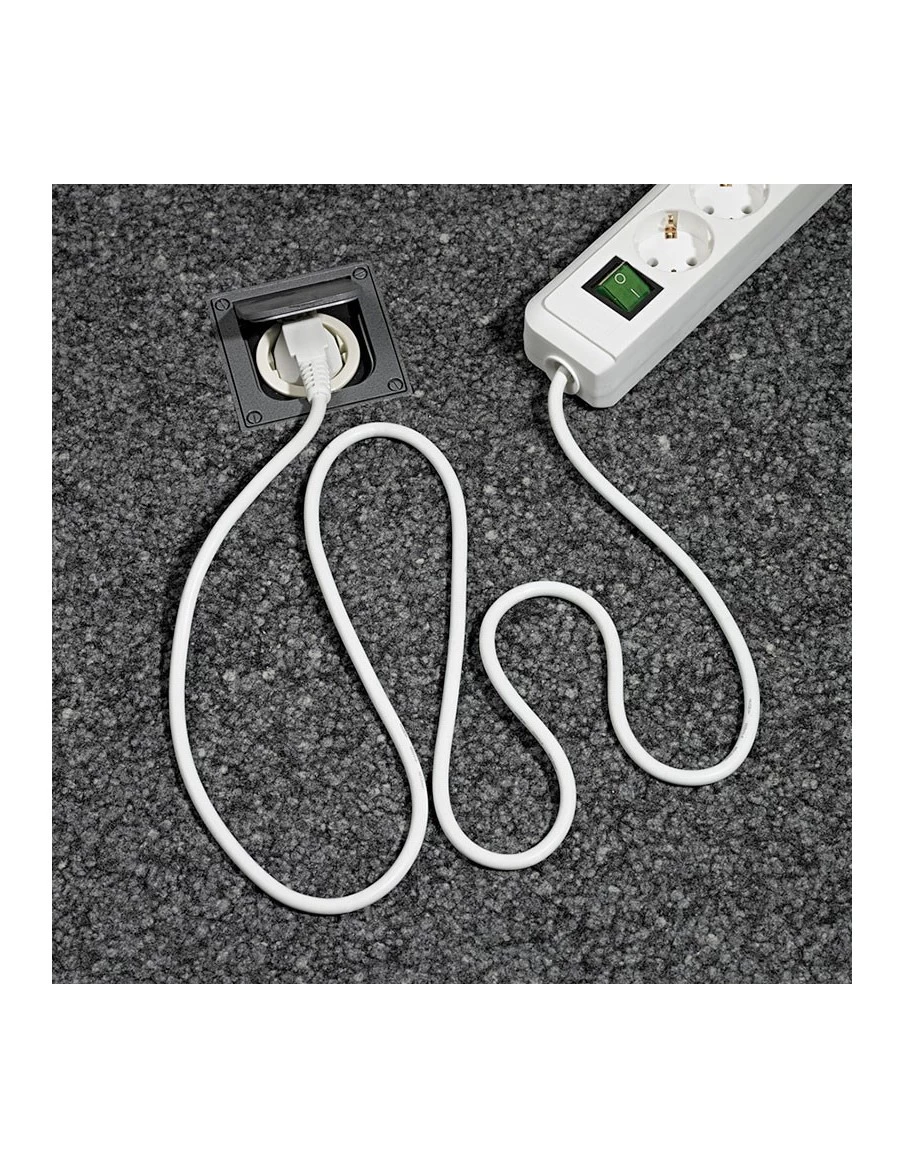 Enchufe múltiple con interruptor 10 bases schuko