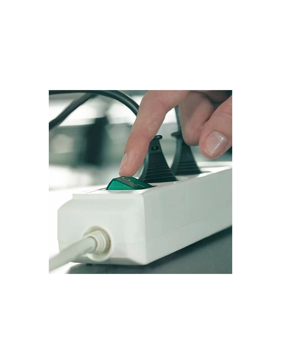 Enchufe múltiple con interruptor 10 bases schuko