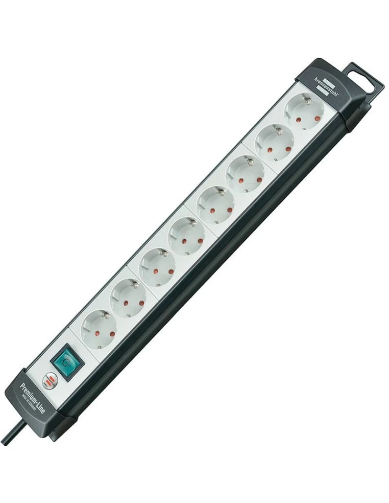 Enchufe múltiple irrompible 8 bases schuko