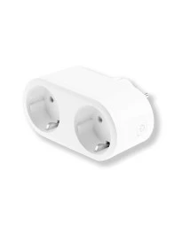 Enchufe doble wifi inteligente con medidor de consumo Energeeks