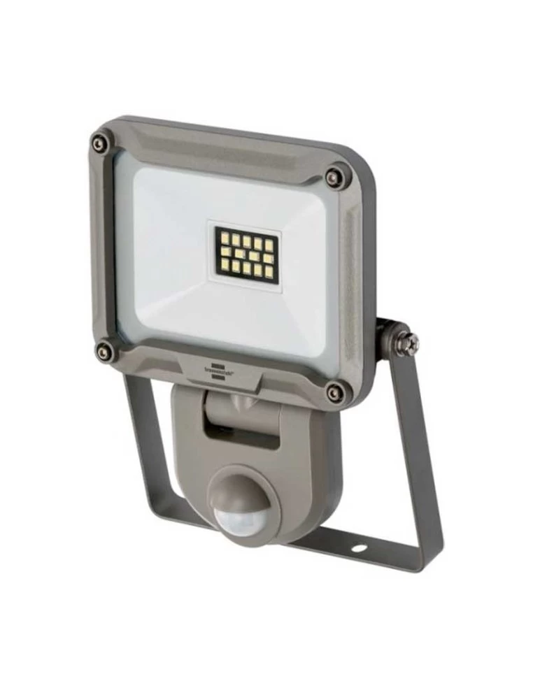 Foco 14 Leds SMD 10W 900 Lúmenes con detector movimiento JARO IP65 Brennenstuhl