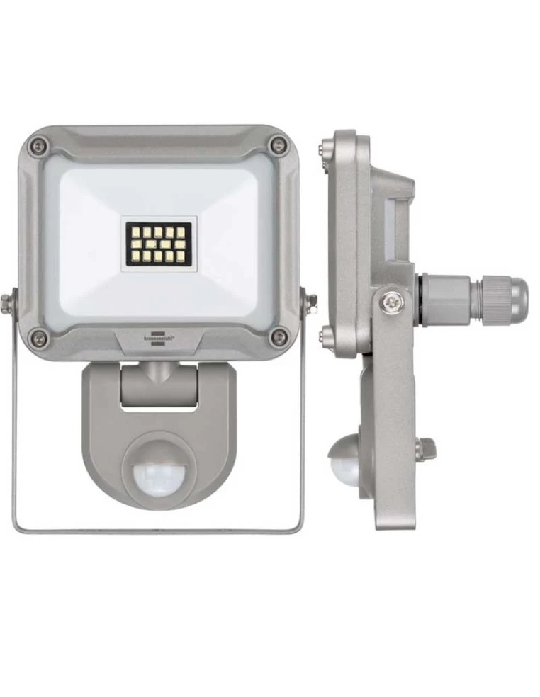 Foco 14 Leds SMD 10W 900 Lúmenes con detector movimiento JARO IP65 Brennenstuhl
