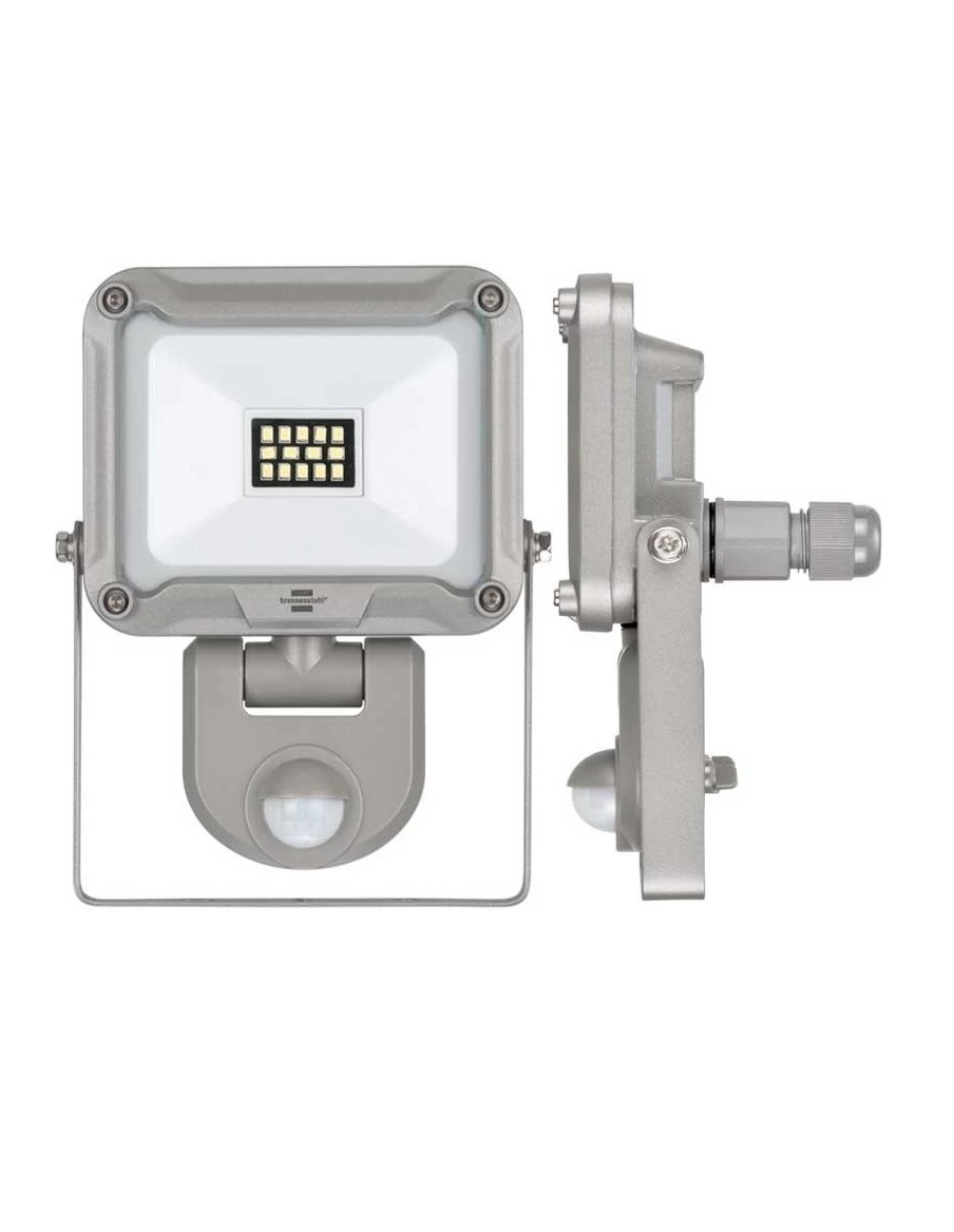 Foco 14 Leds SMD 10W 900 Lúmenes con detector movimiento JARO IP65 Brennenstuhl