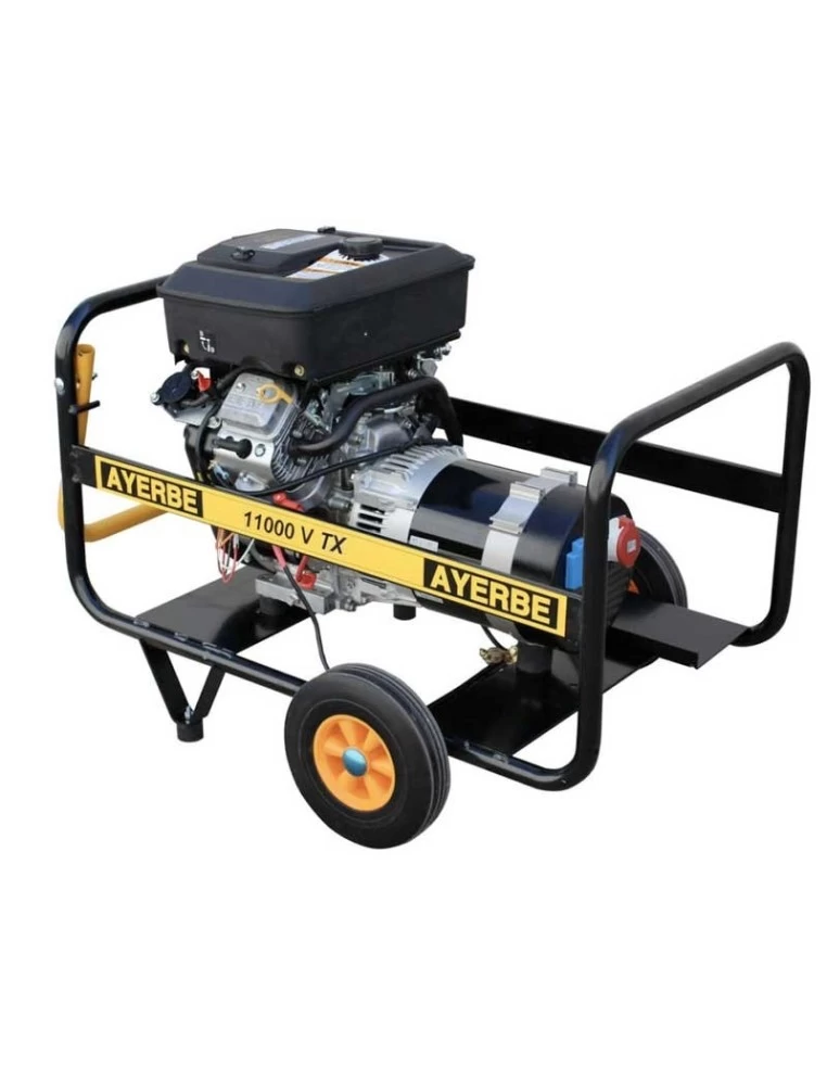 Generador 10 KVA 8.000 W trifásico con motor VANGUARD 16 HP AY11000VTX AYERBE