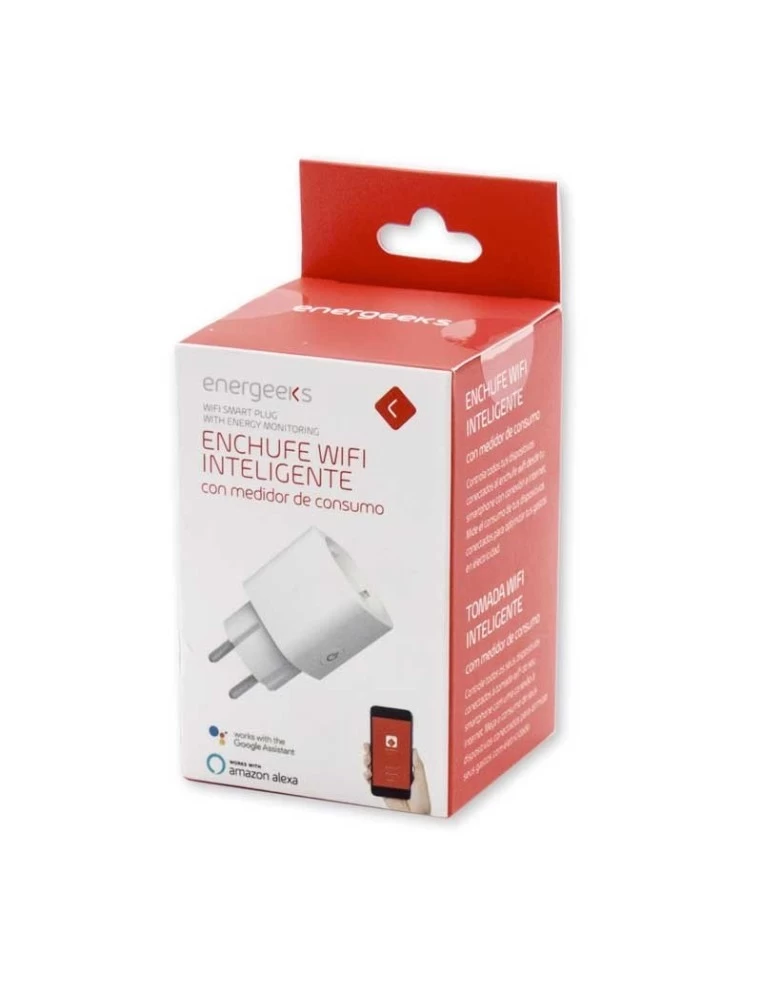 Enchufe wifi inteligente con medidor de consumo Energeeks