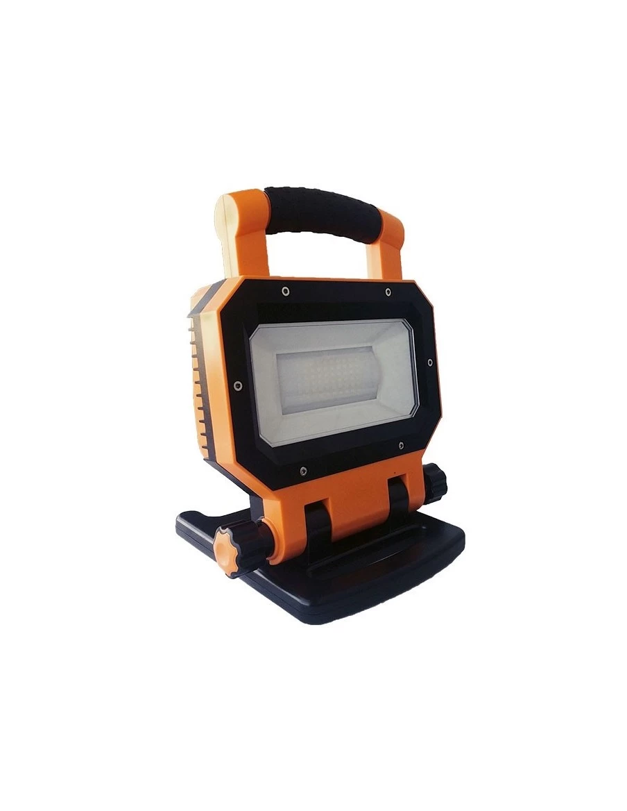 Foco Led 50 W 3.600 lúmenes BIHAM con batería extraíble IP54 WESSER